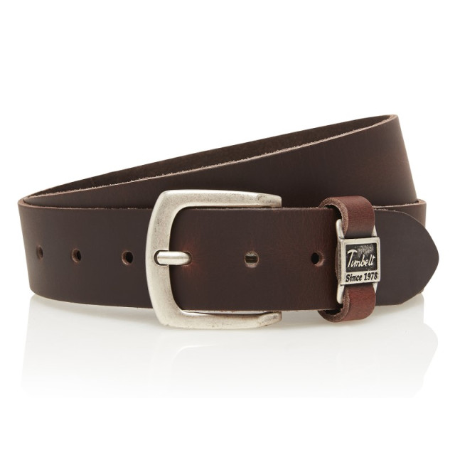 Timbelt 460 riem heren riem dames leder - Timbelt 460 - Riem Heren - Riem Dames - Leder - Donkerbruin large