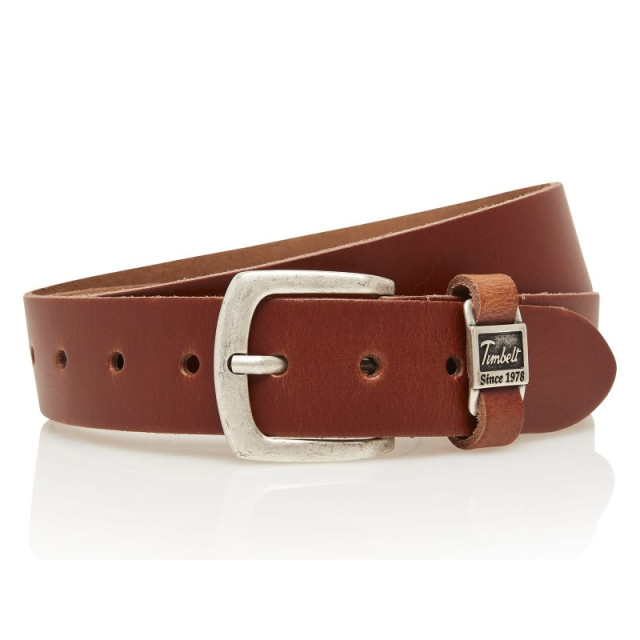 Timbelt 460 riem heren riem dames leder - Timbelt 460 - Riem Heren - Riem Dames - Leder - cognac large