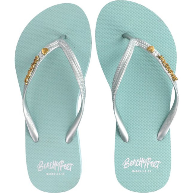 Beachyfeet Teenslipper dames spear Beachyfeet Teenslipper Dames - Spearmint large