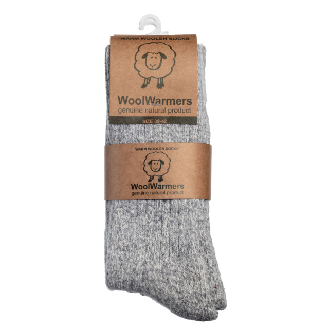 WoolWarmers Wollen sokken WoolWarmers wollen sokken grijs large