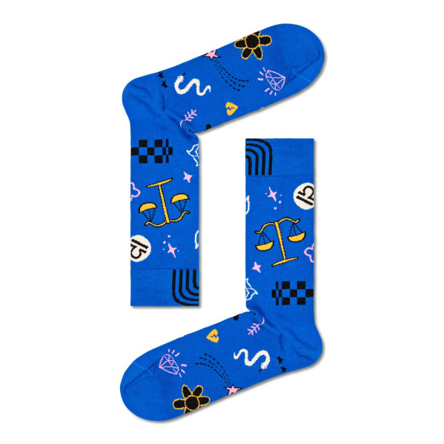 Happy Socks libra sterrenbeeld weegschaal - Happy Socks - Libra - Sterrenbeeld - Weegschaal - Blauw large