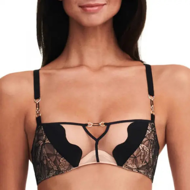 Chantelle Chatelle voorgevormde bandeau-bh van kant T05F20 large