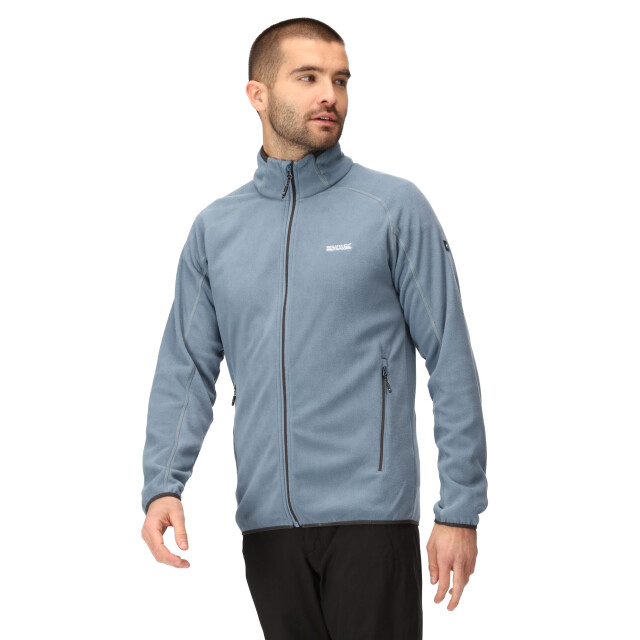 Regatta Heren hadfield full zip fleece jas UTRG7256_greymirage large