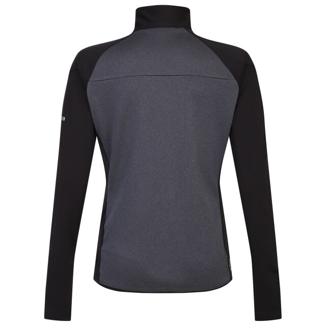 Dare2b Dames elation ii core stretch gerecycleerde fleece UTRG7065_blackwhite large