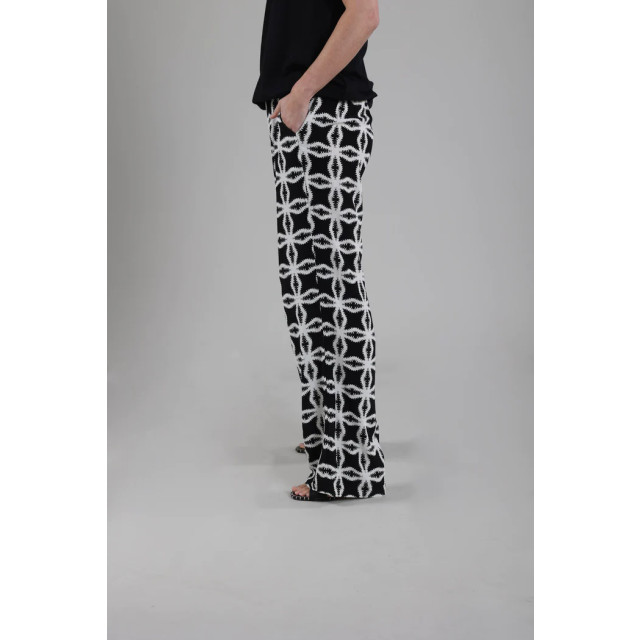 Nukus Josephine pants june black/offwhite SS240321891 large