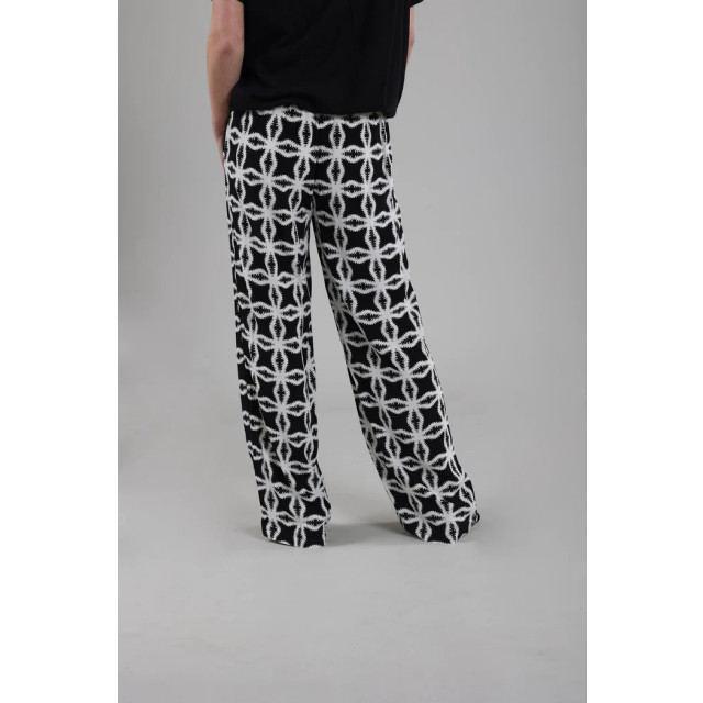 Nukus Josephine pants june black/offwhite SS240321891 large