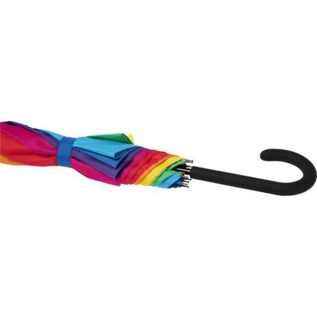Bullet Sarah auto open windproof paraplu UTPF3152_rainbow large