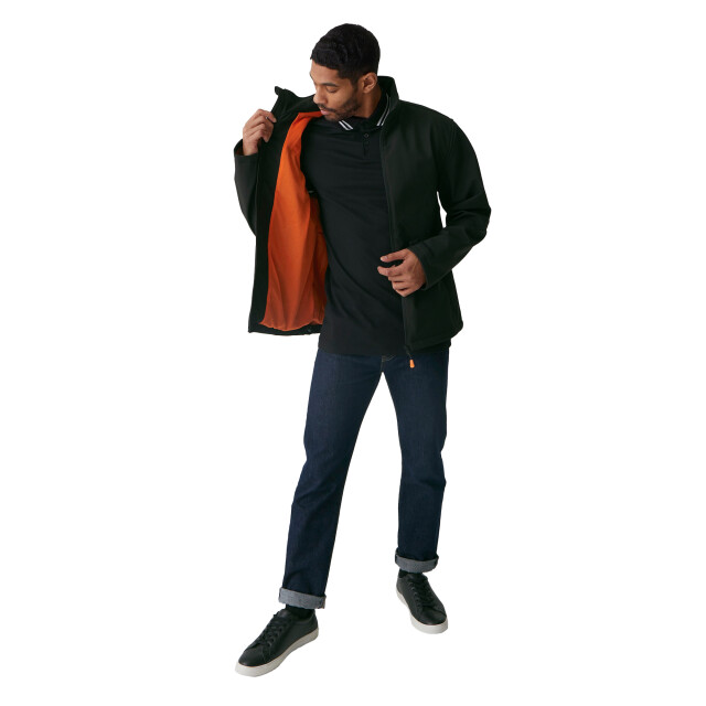 Regatta Heren thermogen verwarmd soft shell jasje UTRG9838_black large