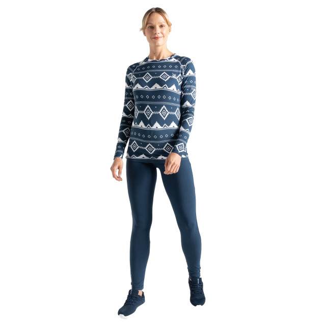 Dare2b Dames exchange iii fair isle base layer set UTRG10054_moonlightdenim large