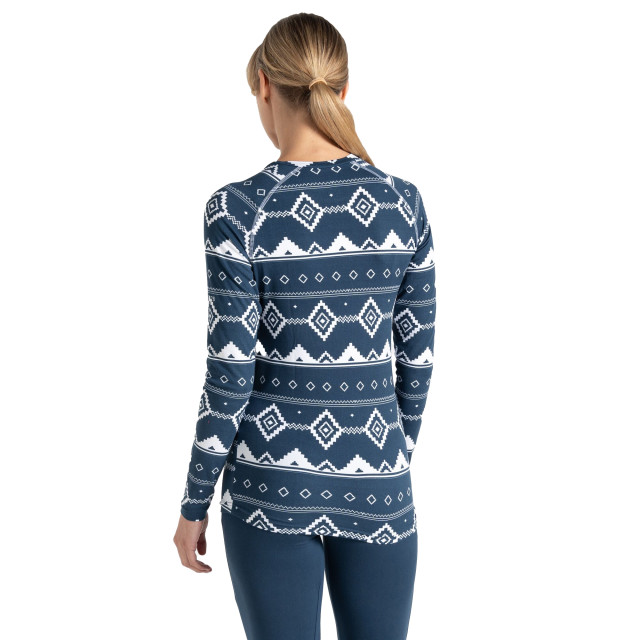 Dare2b Dames exchange iii fair isle base layer set UTRG10054_moonlightdenim large