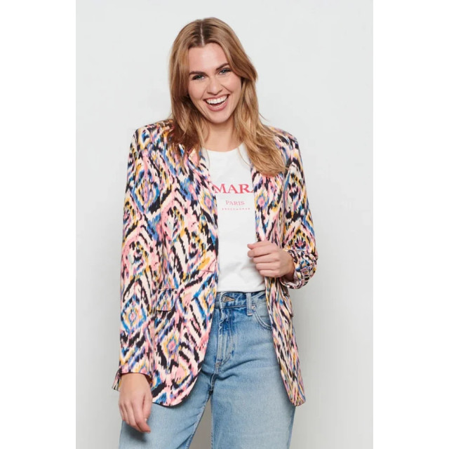 &Co Woman Blazer claire multi ikat &Co woman blazer Claire Multi Ikat large