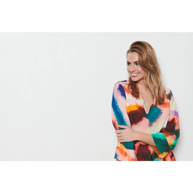 &Co Woman Jurk alessia multi color &Co woman Jurk Alessia Multi Color large