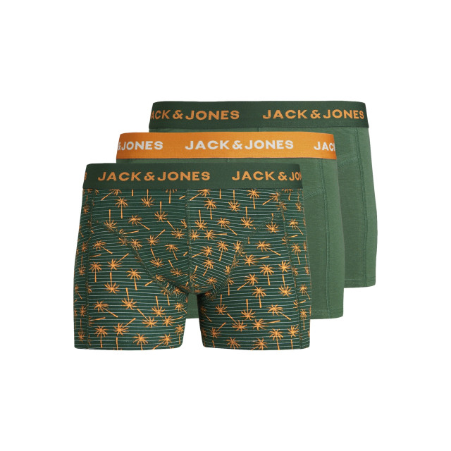 Jack & Jones Heren boxershorts trunks jacula /oranje 3-pack 12250225 large