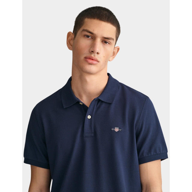 Gant Polo korte mouw shield ss pique polo 2210/433 181293 large