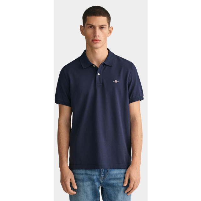 Gant Polo korte mouw shield ss pique polo 2210/433 181293 large