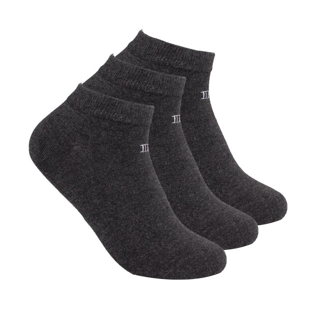 Tresanti Zach | bamboo ankle sock 3-pack | anthracite TRSOZZ021-202 large