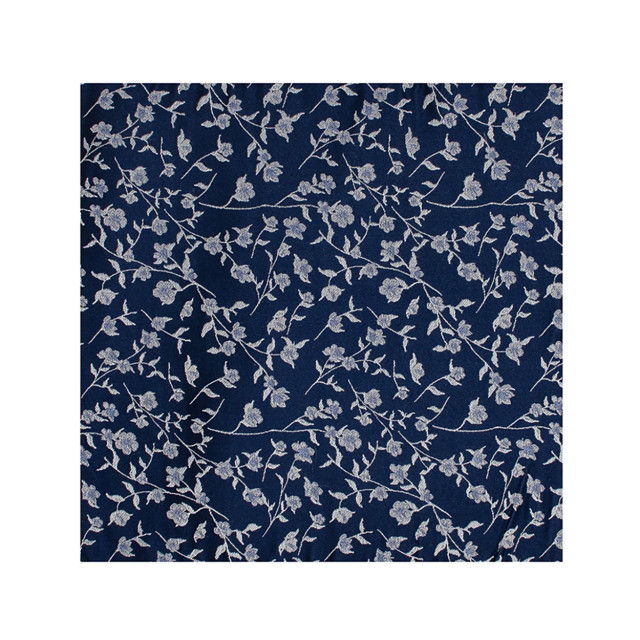 Tresanti Clinio | hankie with flowers | navy TRHAIA104-803 large