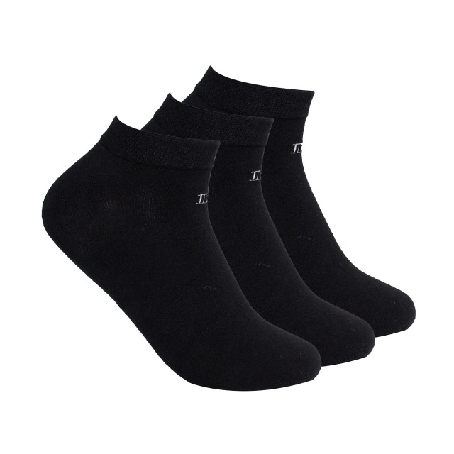 Tresanti Zach | bamboo ankle sock 3-pack | black TRSOZZ021-300 large