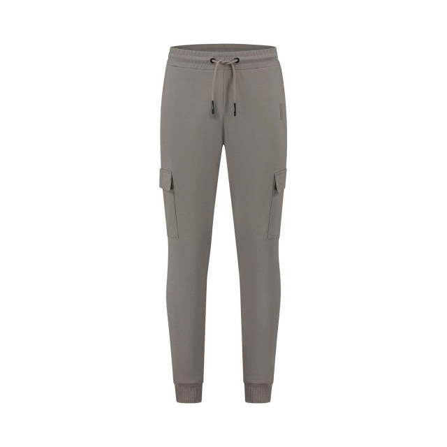 Ballin Amsterdam Trainingsbroek cargo jogger w23 taupe 23039503 large