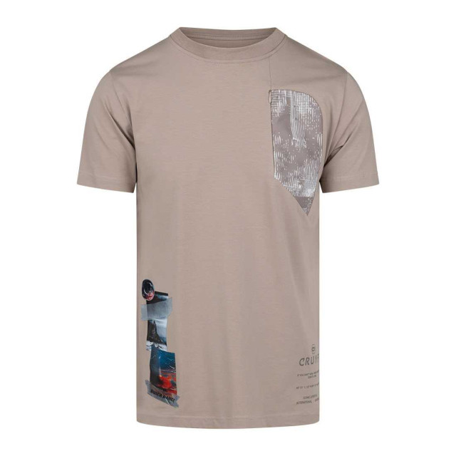 Cruyff CA233059 T-Shirts Beige CA233059 large