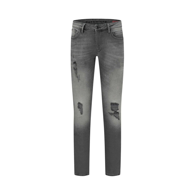 Purewhite Jeans the jone mid grijs W1136 large