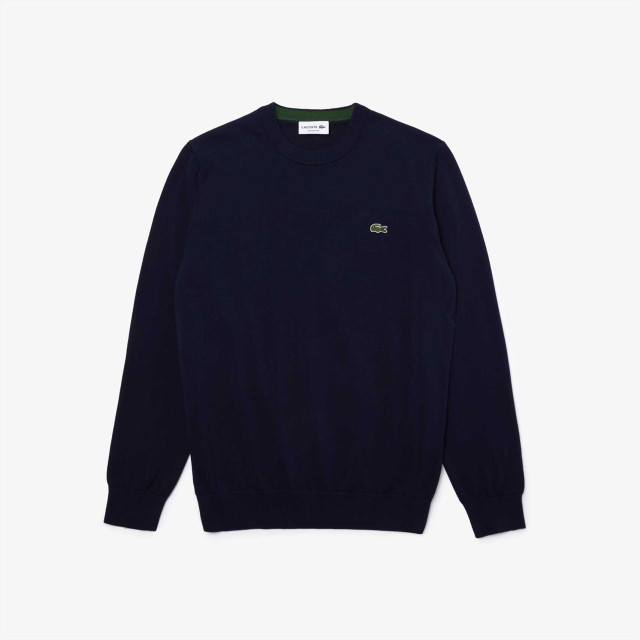 Lacoste Trui sweater w23 navy blauw AH1985 large