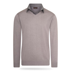 Cappuccino Italia Mock pullover