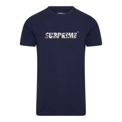 Subprime Shirt flower navy