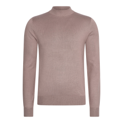 Mario Russo Turtle neck trui deep taupe