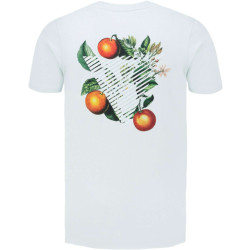 Pure Path Triangle orange branch t-shirt mint