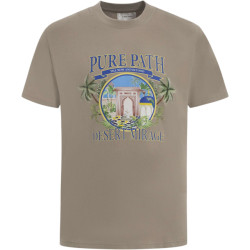 Pure Path Desert mirage t-shirt taupe