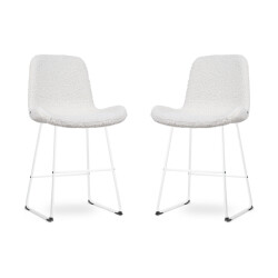 Nolon Nino-fé barkruk teddy gebroken onderstel 65 cm set van 2