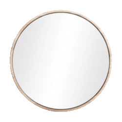 Gazzda Look mirror wandspiegel whitewash Ø 32 cm