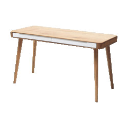 Gazzda Ena desk houten bureau naturel 140 x 60 cm