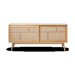 Olivine Boas houten sideboard naturel 180 x 45 cm