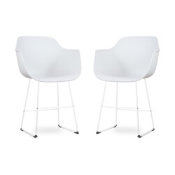 Nolon Nino-puk barkruk onderstel 65 cm set van 2