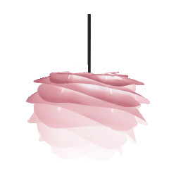 Umage Carmina mini hanglamp baby rose met koordset zwart Ø 32 cm