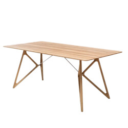 Gazzda Tink table houten eettafel naturel 200 x 90 cm