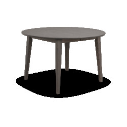 Rowico Home Filippa uitschuifbare eettafel donker Ø120 cm