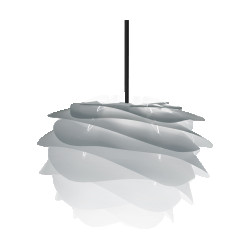 Umage Carmina mini hanglamp misty grey met koordset zwart Ø 32 cm