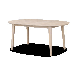 Rowico Home Filippa uitschuifbare houten eettafel whitewash 170 x 105 cm