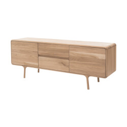 Gazzda Fawn sideboard houten dressoir naturel 180 x 45 cm