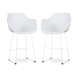 Nolon Nino-puk barkruk onderstel 75 cm set van 2