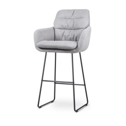Nolon Nino-mia barkruk zwart onderstel 75 cm