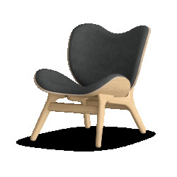 Umage A conversation piece naturel houten fauteuil shadow