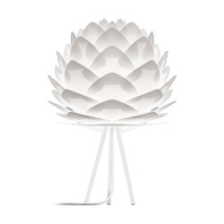 Umage Silvia medium tafellamp white met tripod Ø 50 cm