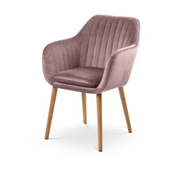 Lisomme Djura velvet eetkamerstoel