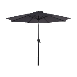 Lisomme Jairo verstelbare parasol donker Ø 3 meter
