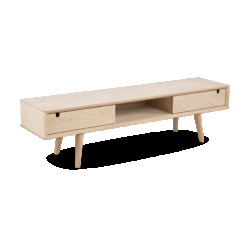 Lisomme Roosje houten tv meubel naturel 160 x 43 cm