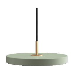 Umage Asteria mini hanglamp nuance olive met koordset Ø31 cm